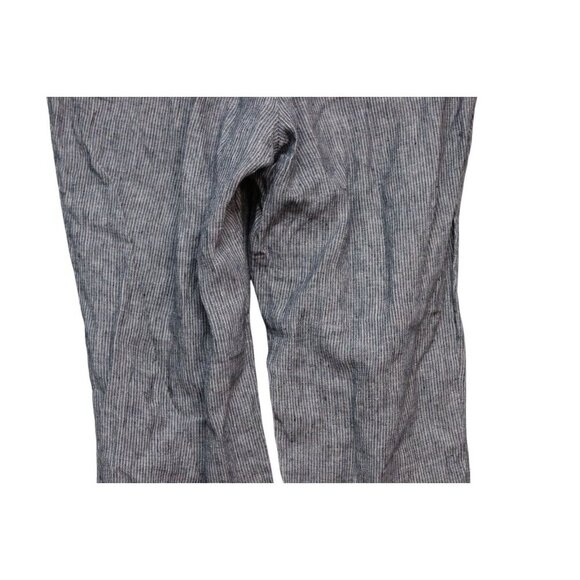 Talbots Pull On Pants Size 22W Petite 100% Linen Wide Leg Elastic Waist Beach - Picture 10 of 13